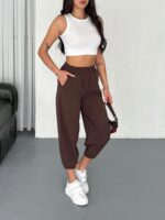 Gabardin Şalvar Pantolon - Görsel 5