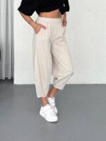 Gabardin Şalvar Pantolon - Görsel 10