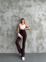 Belezza İspanyol Paça Tayt - Görsel 2